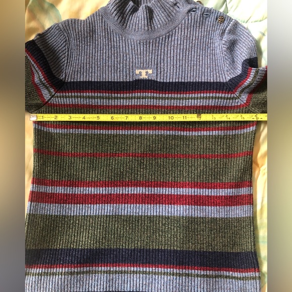 Tory Burch striped turtleneck sweater, size S - Picture 12 of 12